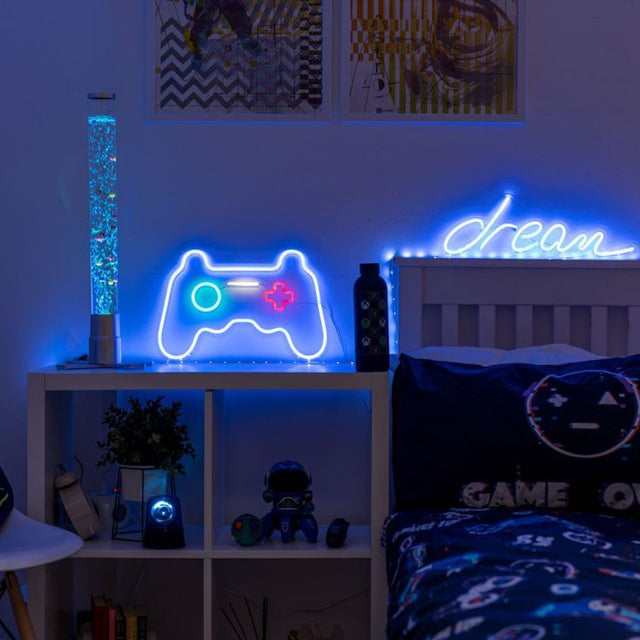 Games Controller Neon Style Led Wall Light 