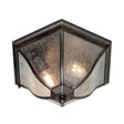 New England 2 Light Flush Lantern Medium - Comet Lighting