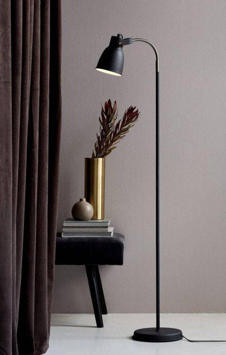 Nordlux Adrian Floor Lamp Black - Comet Lighting