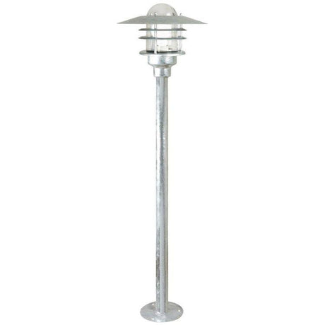 Nordlux Agger Outdoor Pillar Galvanized - Comet Lighting