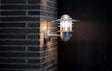 Nordlux Agger Sensor Outdoor Wall Light Galvanized - Comet Lighting