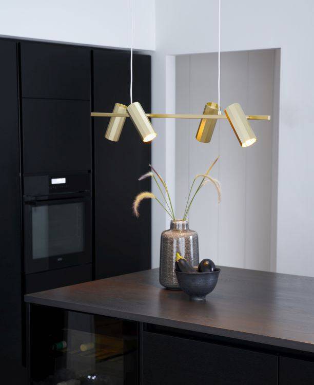 Nordlux Alanis 4 Pendant Brass - Comet Lighting