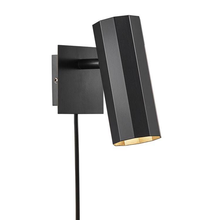 Nordlux Alanis Wall light Black - Comet Lighting