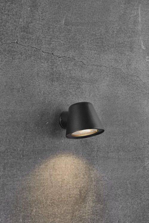 Nordlux Aleria Wall Light Black - Comet Lighting