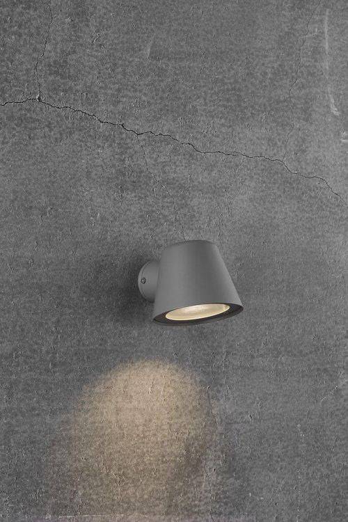 Nordlux Aleria Wall Light Gray - Comet Lighting