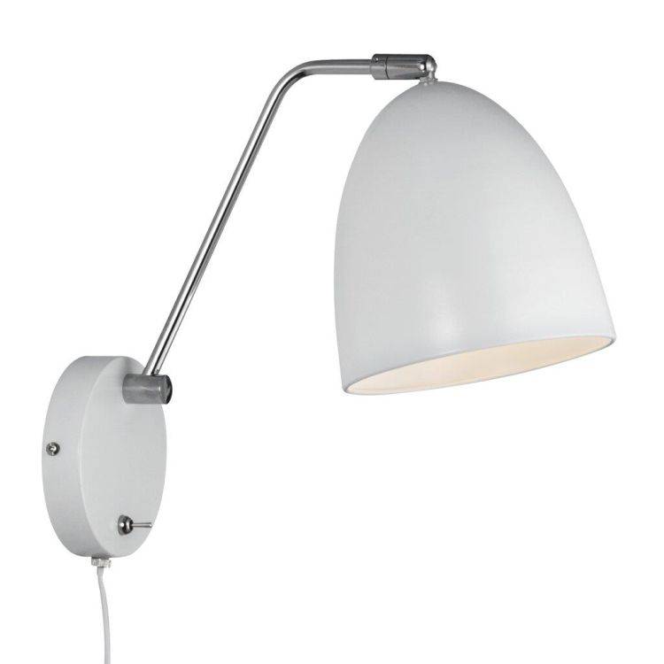 Nordlux Alexander Wall Light White - Comet Lighting