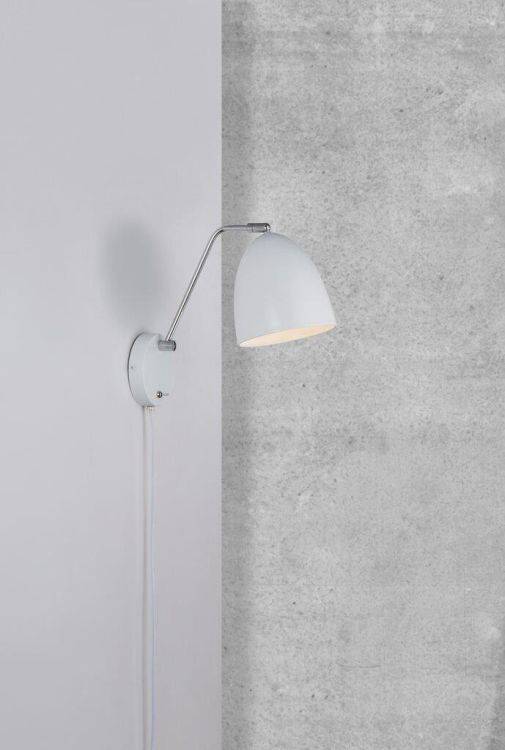 Nordlux Alexander Wall Light White - Comet Lighting