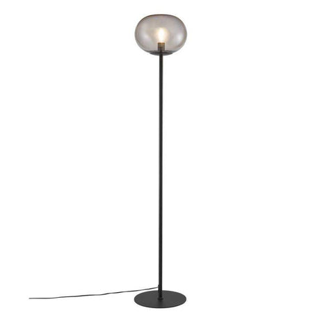 Nordlux Alton Floor Lamp Black/Smoked - Comet Lighting