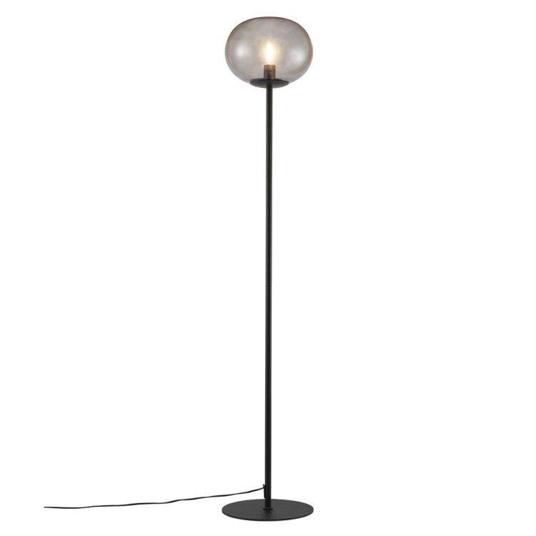 Nordlux Alton Floor Lamp Black/Smoked - Comet Lighting