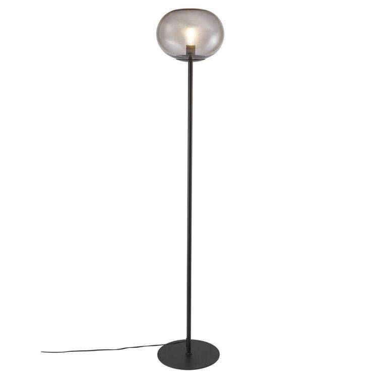 Nordlux Alton Floor Lamp Black/Smoked - Comet Lighting