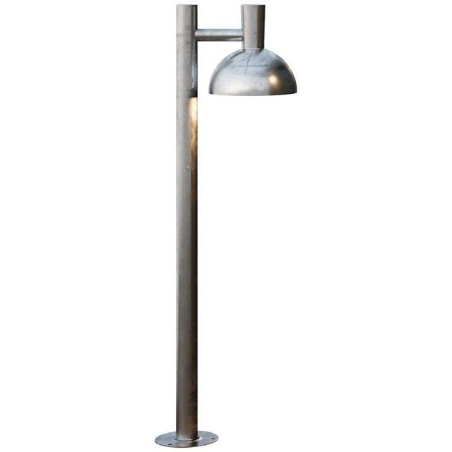 Nordlux Arki 100 Outdoor Post Light Galvanised - Comet Lighting