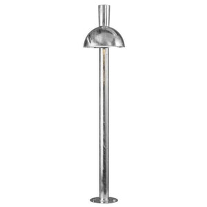 Nordlux Arki 100 Outdoor Post Light Galvanised - Comet Lighting