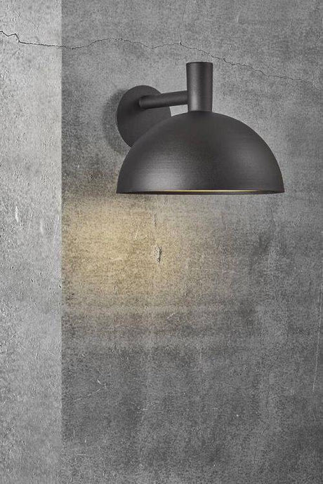 Nordlux Arki 35 Outdoor Wall Light Black - Comet Lighting