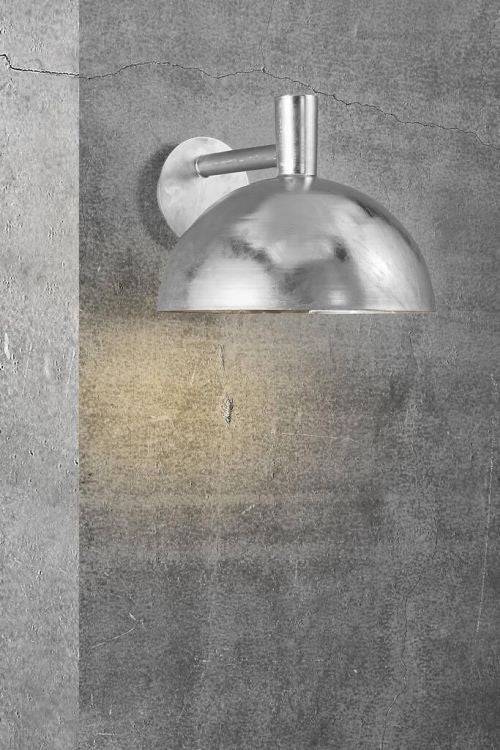 Nordlux Arki 35 Outdoor Wall Light Galvanised - Comet Lighting