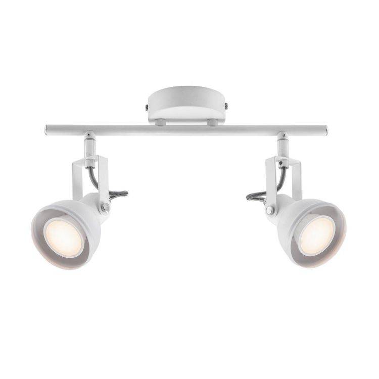 Nordlux Aslak 2-Light Spotlight White - Comet Lighting