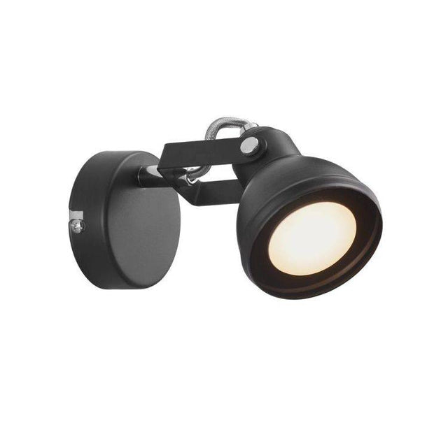 Nordlux Aslak Wall Light Black - Comet Lighting