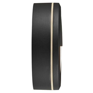 Nordlux Ava Outdoor Wall/Ceiling Light Black/Opal - Comet Lighting