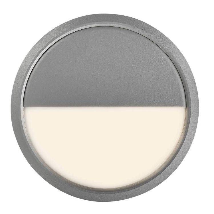 Nordlux Ava Outdoor Wall/Ceiling Light Gray/Opal - Comet Lighting