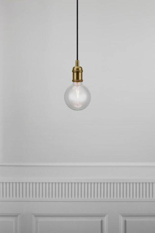 Nordlux Avra Pendant Ceiling Light Antique brass - Comet Lighting