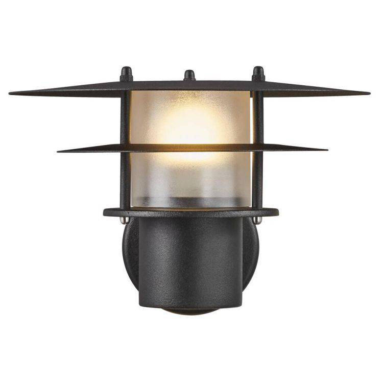 Nordlux Bastia 24 Outdoor Wall Light Black - Comet Lighting