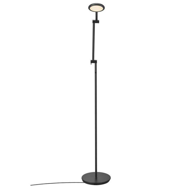 Nordlux Bend Single Floor Lamp Black - Comet Lighting