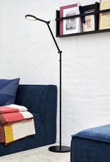 Nordlux Bend Single Floor Lamp Black - Comet Lighting