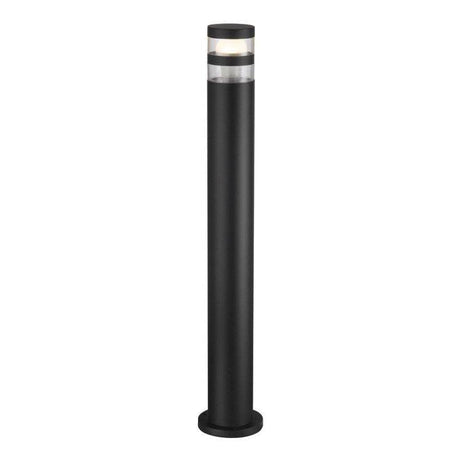 Nordlux Birk Outdoor Bollard Black - Comet Lighting