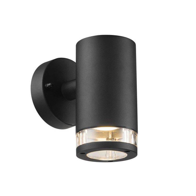 Nordlux Birk Outdoor Wall Light Black - Comet Lighting