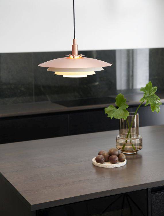 Nordlux Bretagne 38 Pendant Copper - Comet Lighting