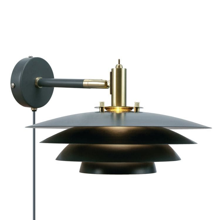 Nordlux Bretagne Wall light Grey - Comet Lighting