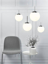 Nordlux Cafe 15 Pendant Ceiling Light Opal white - Comet Lighting