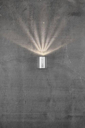 Nordlux Canto 2 Outdoor Wall Light Galvanised - Comet Lighting