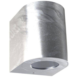 Nordlux Canto 2 Outdoor Wall Light Galvanised - Comet Lighting