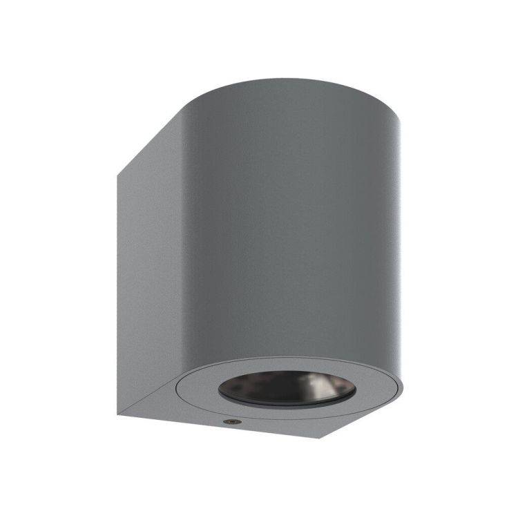 Nordlux Canto 2 Outdoor Wall Light Grey - Comet Lighting