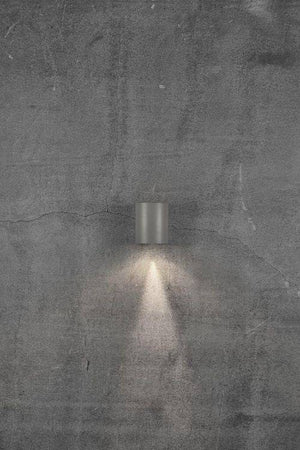 Nordlux Canto 2 Outdoor Wall Light Grey - Comet Lighting
