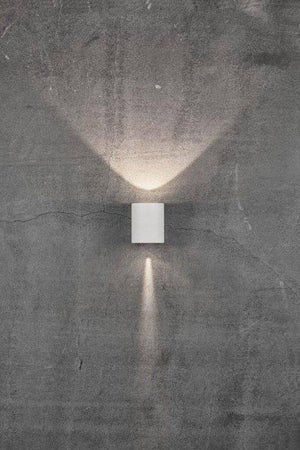 Nordlux Canto 2 Outdoor Wall Light White - Comet Lighting