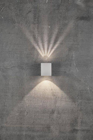 Nordlux Canto Kubi 2 Outdoor Wall Light White - Comet Lighting