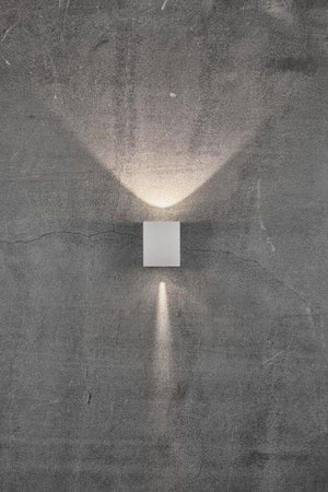 Nordlux Canto Kubi 2 Outdoor Wall Light White - Comet Lighting