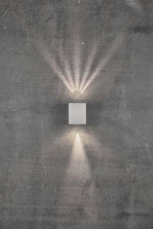 Nordlux Canto Kubi 2 Outdoor Wall Light White - Comet Lighting