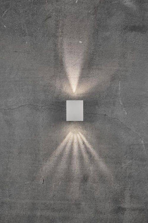 Nordlux Canto Kubi 2 Outdoor Wall Light White - Comet Lighting