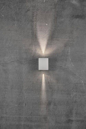 Nordlux Canto Kubi 2 Outdoor Wall Light White - Comet Lighting