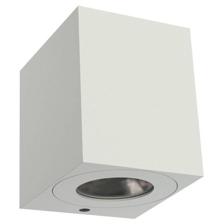 Nordlux Canto Kubi 2 Outdoor Wall Light White - Comet Lighting