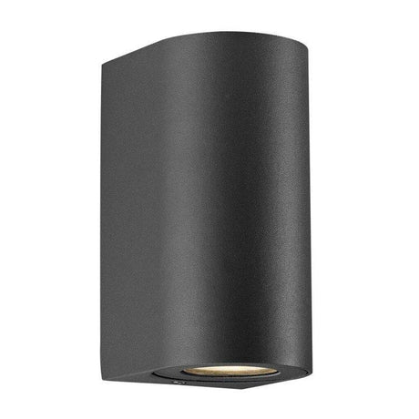 Nordlux Canto Maxi 2 Outdoor Wall Light Black - Comet Lighting