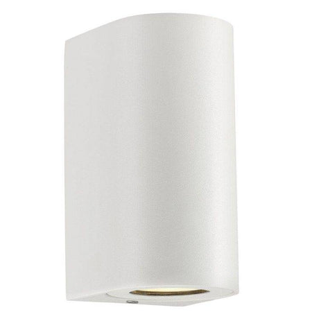 Nordlux Canto Maxi 2 Outdoor Wall Light White - Comet Lighting