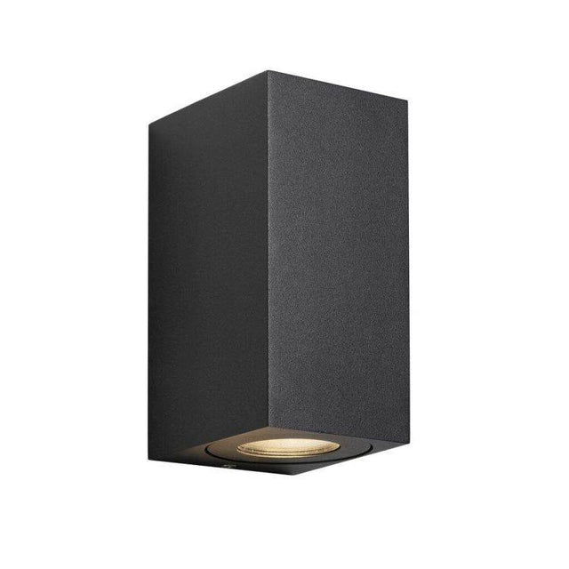 Nordlux Canto Maxi Kubi 2 Outdoor Wall Light Black - Comet Lighting