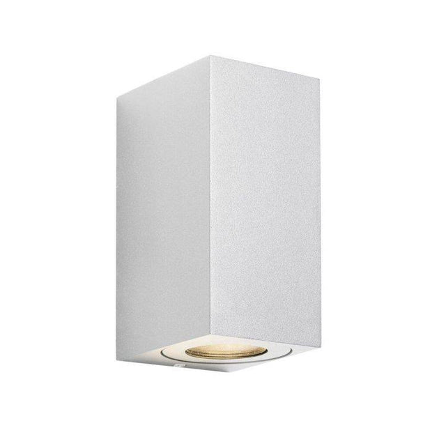 Nordlux Canto Maxi Kubi 2 Outdoor Wall Light White - Comet Lighting