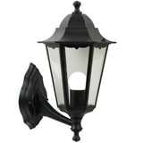 Nordlux Cardiff Outdoor Wall Light Up Black - Comet Lighting