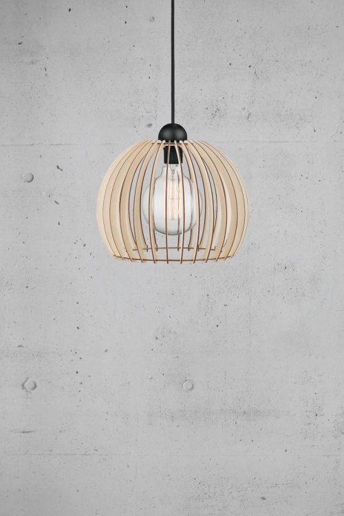 Nordlux Chino 30 Pendant Ceiling Light Nature (brown) - Comet Lighting