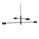 Nordlux Clyde 4-Light Pendant Ceiling Light Black - Comet Lighting