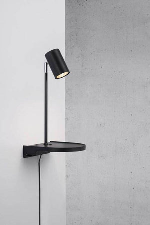 Nordlux Cody Wall Light Black - Comet Lighting